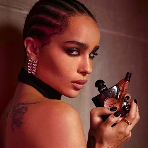 ysl opium pubblicità|Zoe Kravitz Captivates in YSL Black Opium Perfume .